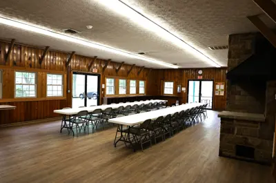 Roy Smith shelter house interior